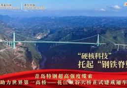 青岛特鋼(gāng)绿色鋼(gāng)鉄(tiě)铸就(jiù)世界之巅 花江峡谷大桥正式通车