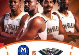 NBA季前赛：首(shǒu)秀三(sān)分球(qiú)6中(zhōng)1！NBA冠军后卫联手锡安