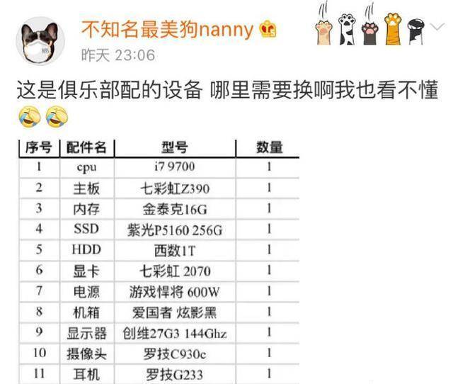 Uzi女(nǚ)友晒家中电脑，遭嘲讽配置(zhì)差(chà)！网友：能玩到LOL关服(fú)