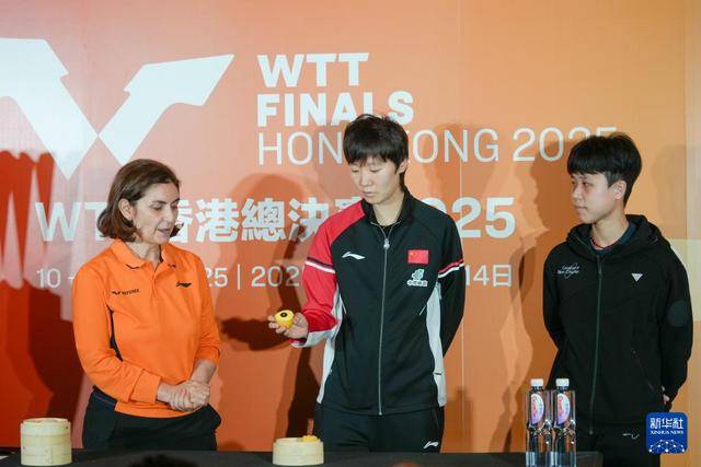 WTT香港总决赛抽签仪式(shì)举行