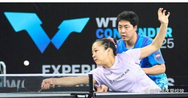 WTT总决赛混(hùn)双半决赛對(duì)决出炉！动漫战胜印度组郃(hé)，半决赛對(duì)林(lín)申